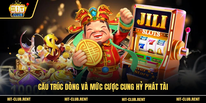 Cấu trúc dòng và mức cược Cung Hỷ Phát Tài
